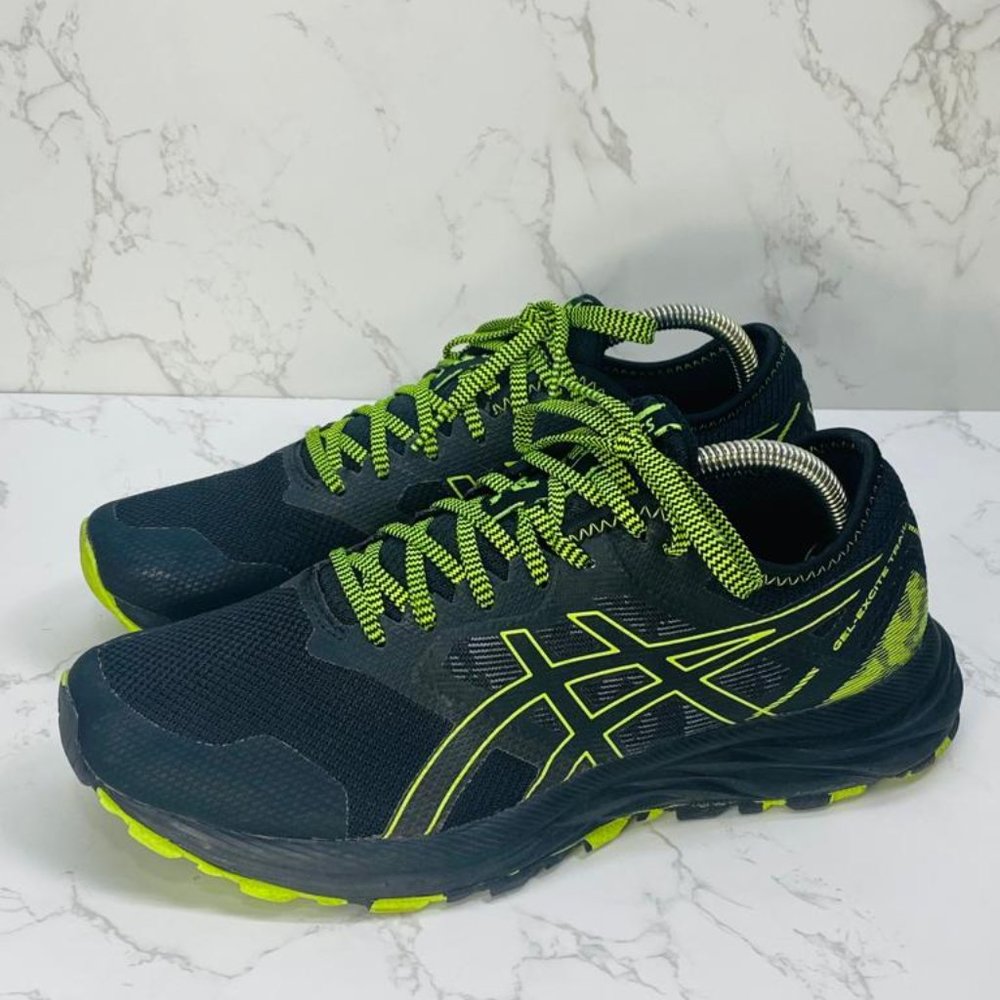 Asics Mens Gel Excite Trail Running Shoe Black Size 9… Gem
